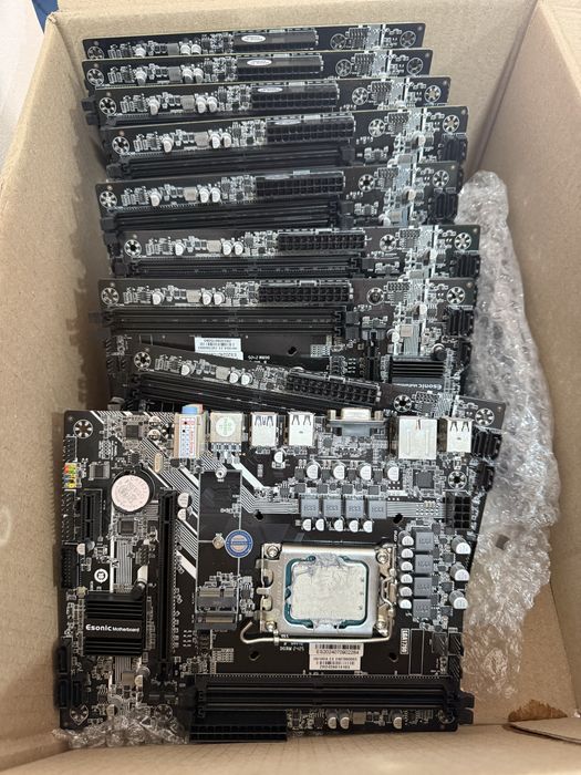 H610 h510 h110 plata va i3 10100f  i5 12400f rx 1650 video karta
