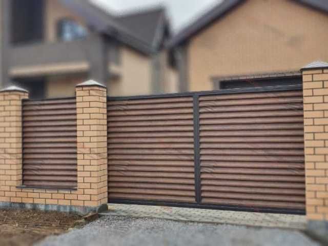 Забор жалюзи еврозабор