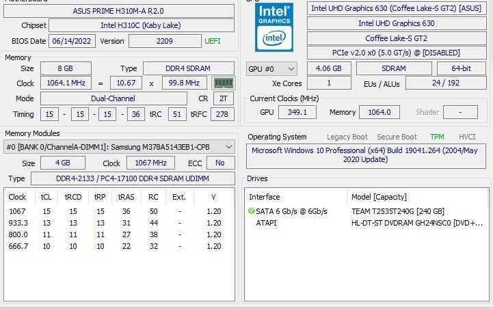 937S.Placa De  Baza Asus Prime H310M-A R2.0,2xDDR4,Sk 1151,Gen8-Gen9