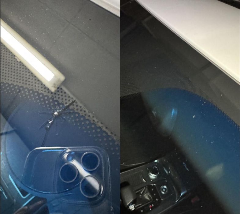 Ремонт автостекла, трещин