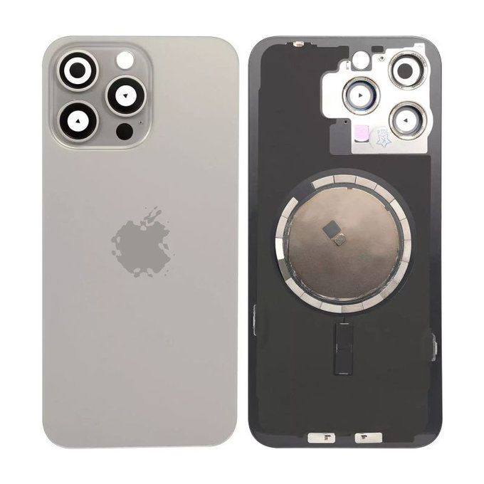 Capac baterie iphone 15 16 15 16 pro 15 16 pro max din sticla nou