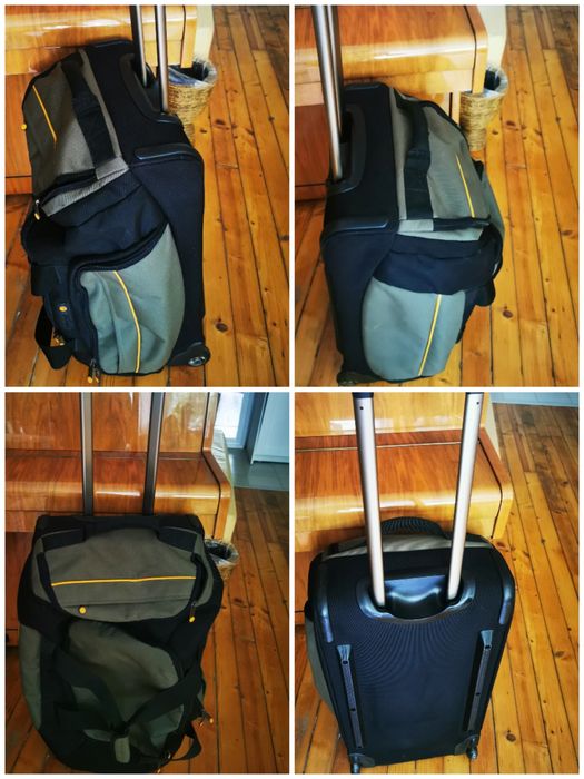 Голяма чанта сак Helly Hansen duffle, Timberland rolling