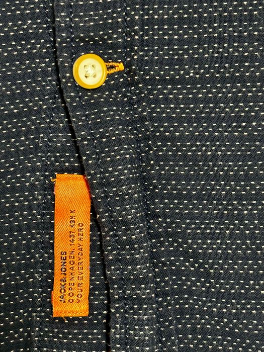 Мъжка памучна риза Jack & Jones - Размер XL