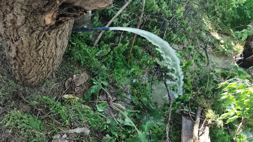 Су шыгарамыз, скважина