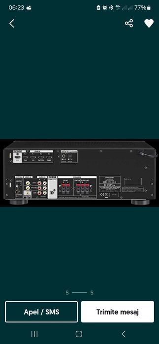 Receiver pioneer model vsx-321