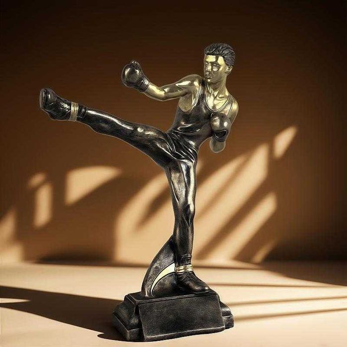 Статуетка Спортист-Колоездач с Велосипед/Футболист/Боксьор/Кикбоксьор