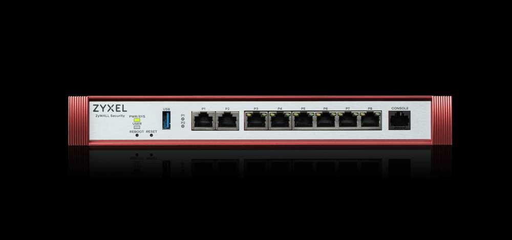 Firewall profesional Zyxel ZyWall USG FLEX 200HP - ideal firma/birou