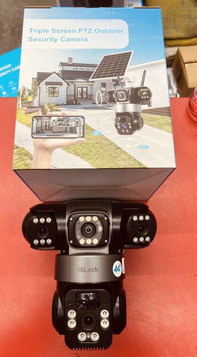 Камера с солнечной панелью