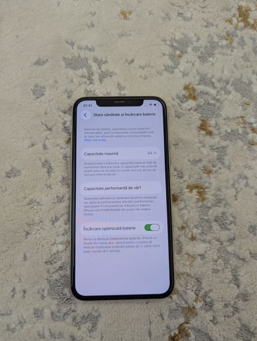 iPhone 11 Pro 256 GB Silver -Impecabil-