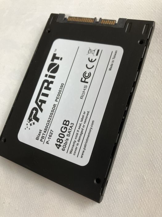 Hard SSD 480 GB, Patriot