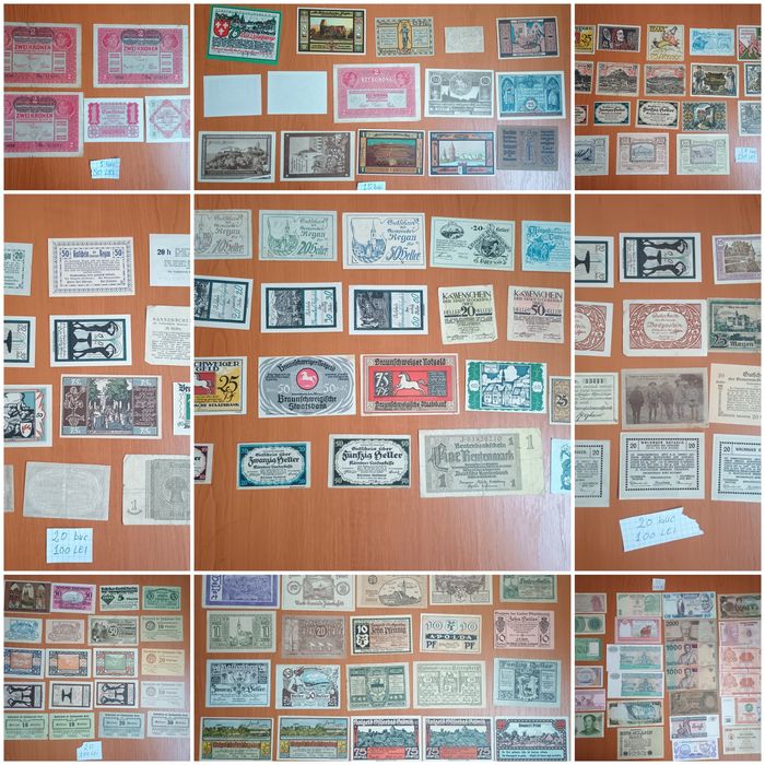 Monede, bancnote, notgelduri