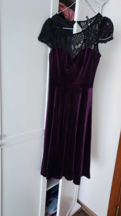 Rochie catifea ocazie marime s