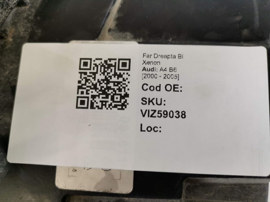 Десен фар с Bi Xenon / Desen far s Bi Xenon Audi A4 B6 [ - ] Оригинале