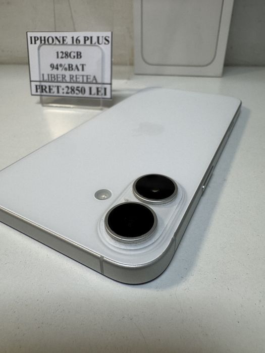 iPhone 16 Plus 128GB White