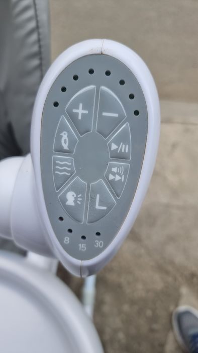 2 in 1: Scaun inalt si leagan Indigo