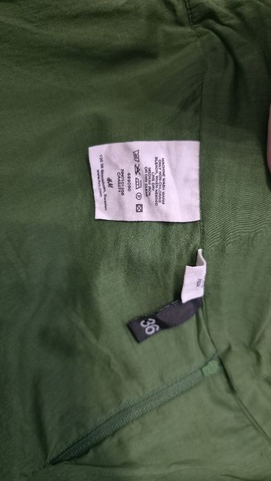 Fustă Maxi H&M Verde – 100% Bumbac, Stil Boho, Mărimea 36