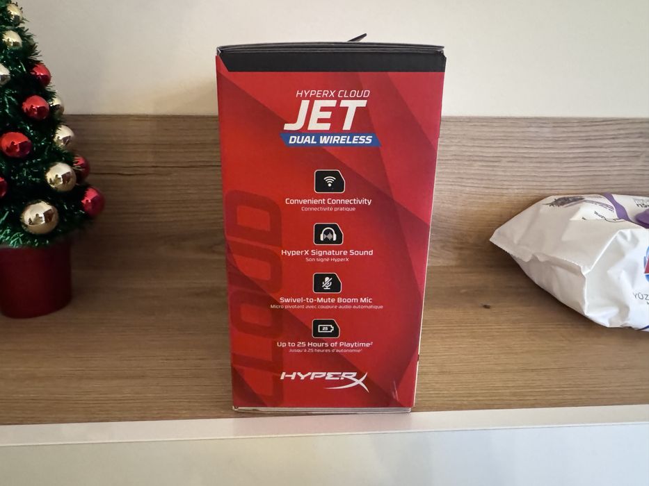 HyperX Cloud Jet Dual Wireless – Gaming слушалки PS5/PC/Phone (НОВИ)