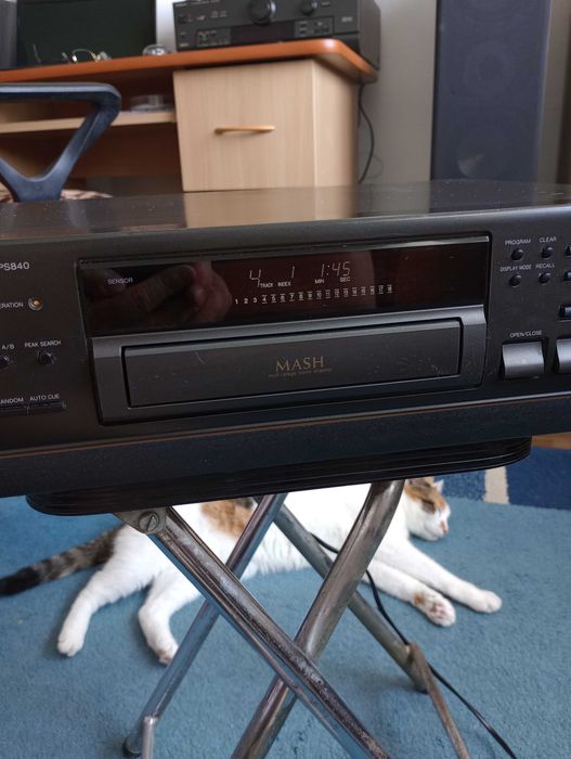 Casetofon  Technics Az 6 si Cd sl ps840(akai teac sony