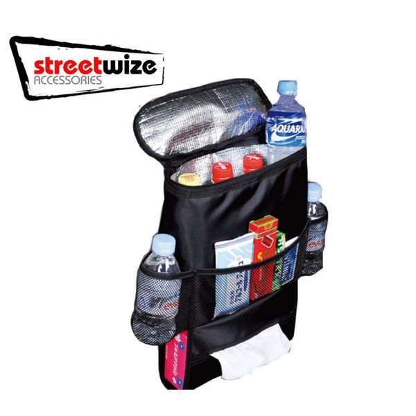 Organizator scaun auto termoizolat Streetwize pentru spatarul scaunului din fata