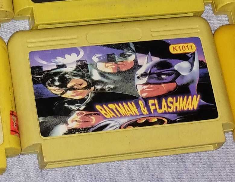 Caseta Famiclone/Nes/Terminator |Batman & Flash|