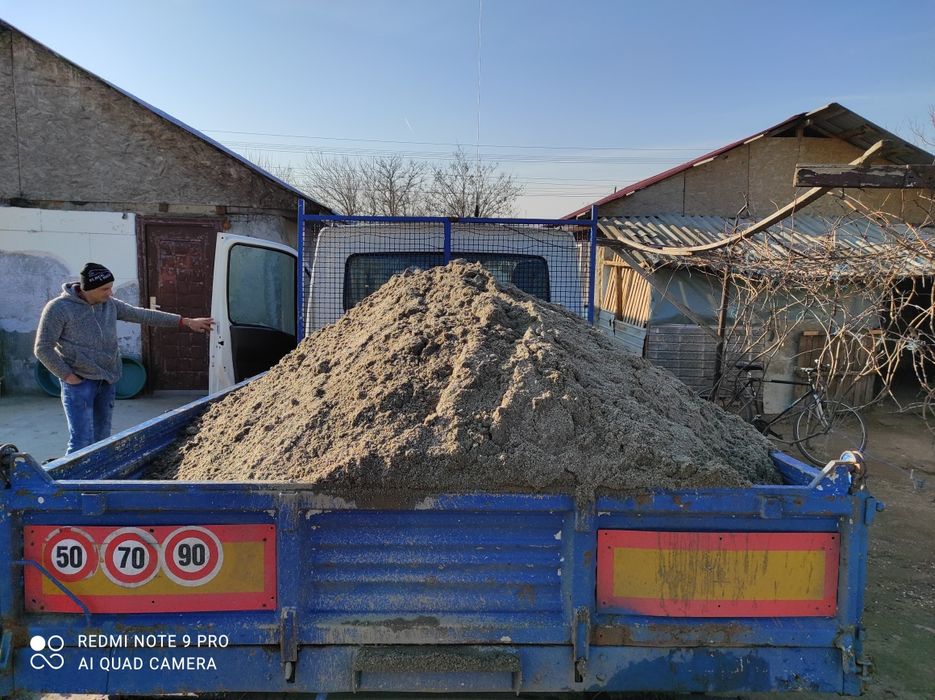 Nisip,bazarca, șlam