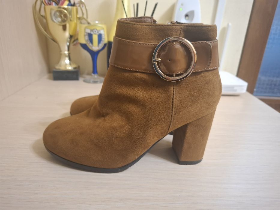 Botine maro dama