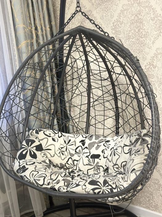 кресло качалка с матрасом