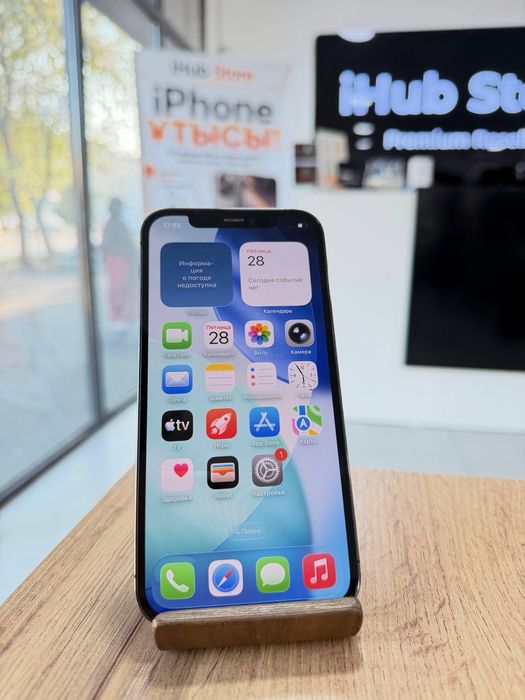 iPhone 12 Pro•256GB/80%Graphite Айфон 12 Про•256Гб/80%Графит