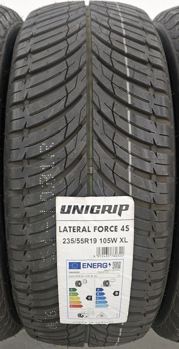 235/55 R19 105W XL, UNIGRIP, Anvelope All Season M+S, Protectie janta