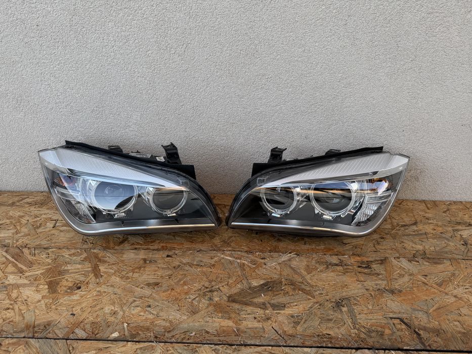 SET Far stanga dreapta BMW X1 E84 LCI Facelift Xenon + LED Originale