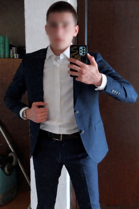 Мъжки костюм абитуриентски Teodor Enrico Premium 46