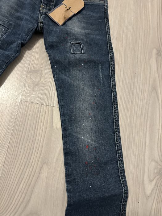 Blugi noi fete super skinny 134-140 si 146-152 cm elastici