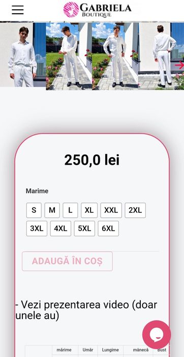 Înbrăcăminte alba de botez