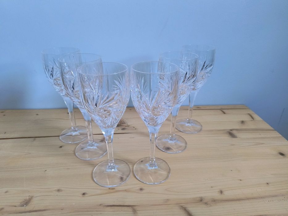 Set 6 pahare de cristal