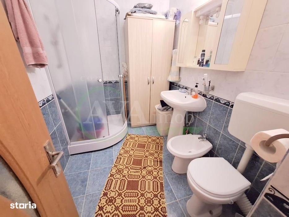 Apartament 2 camere+balcon de 8.5 mp, Mobilat, zona Nord