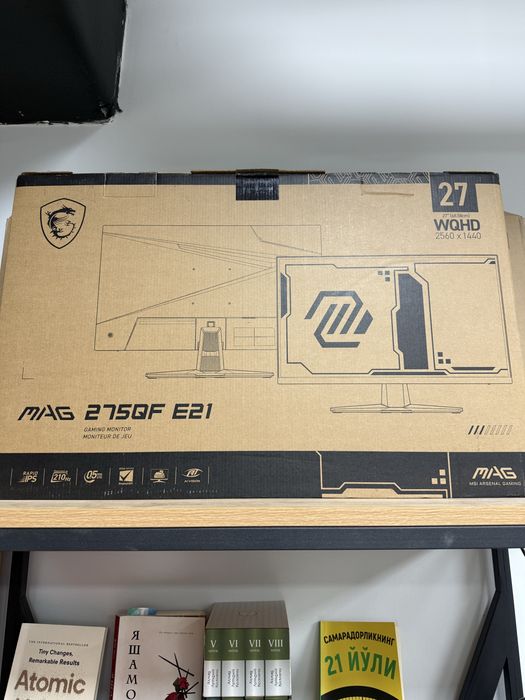 Monitor MSI MAG 275QF E21 27” 2K, 210HZ, IPS, 0.5ms