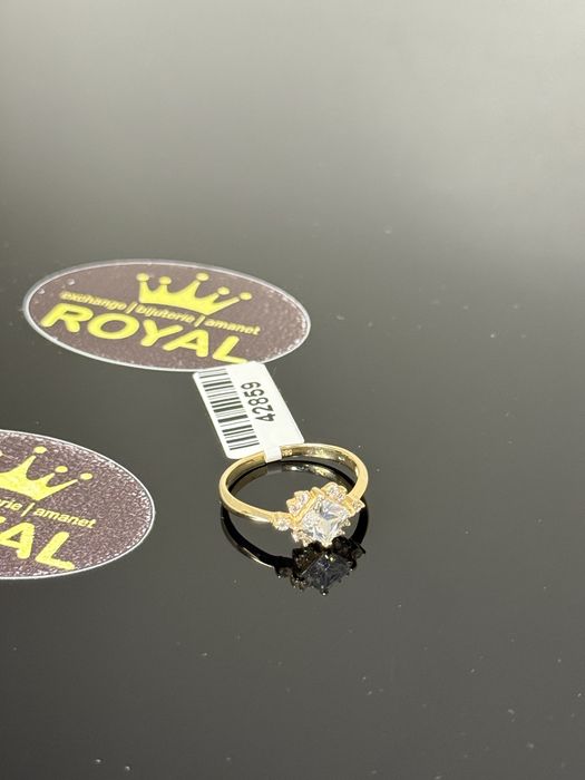 Bijuteria ROYAL : Inel AUR NOU 14K / 1.67 GR