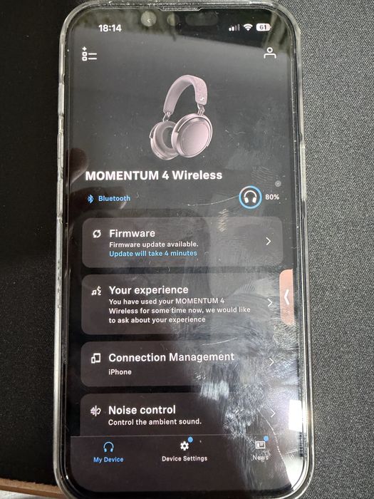 Casti Sennheiser Momentum 4 ANC
