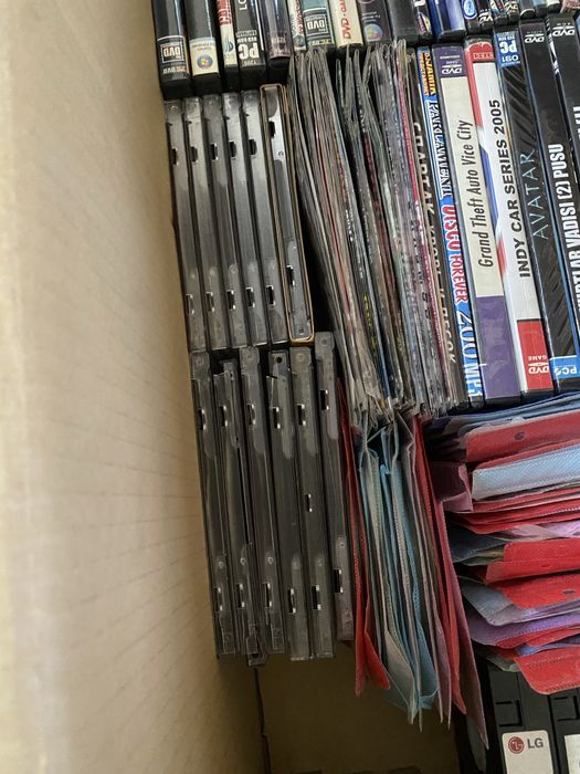 Коллекция игр на п.к  и кассовые фильмы