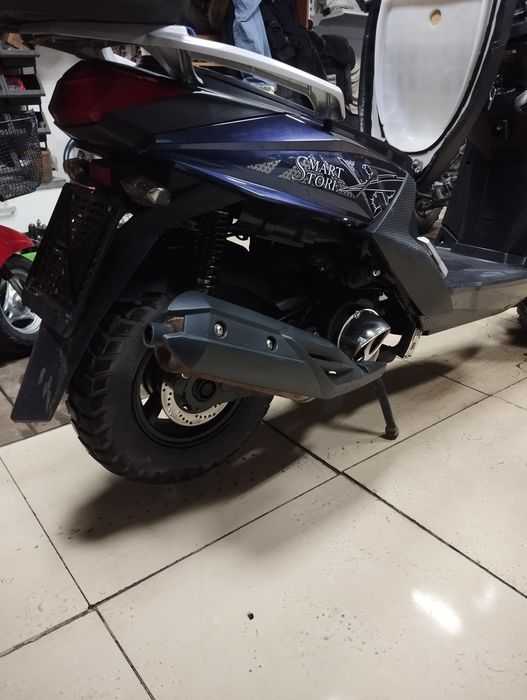 Скутер самурай мопед