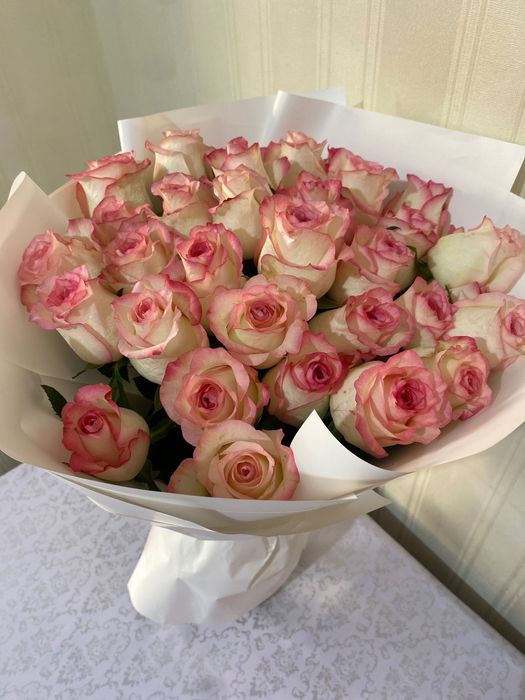 Цветы . Букет. Розы.