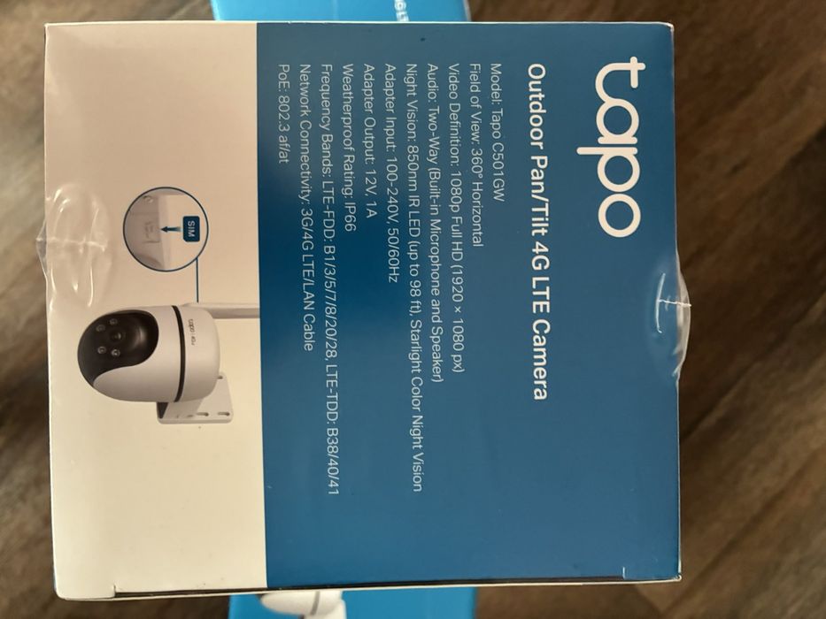 Камера за наблюдение TP Link Tapo 4G