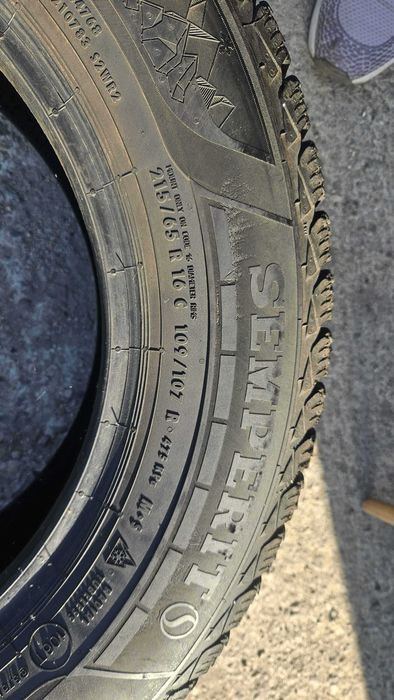215/65 R16C • Iarna • Semperit Van Grip 3 109/107R | 2 buc | Pret/buc