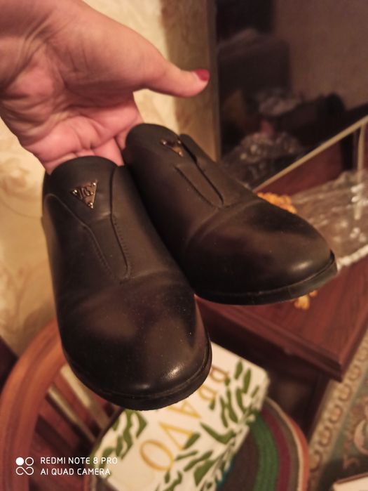 Женский обувь, кожа