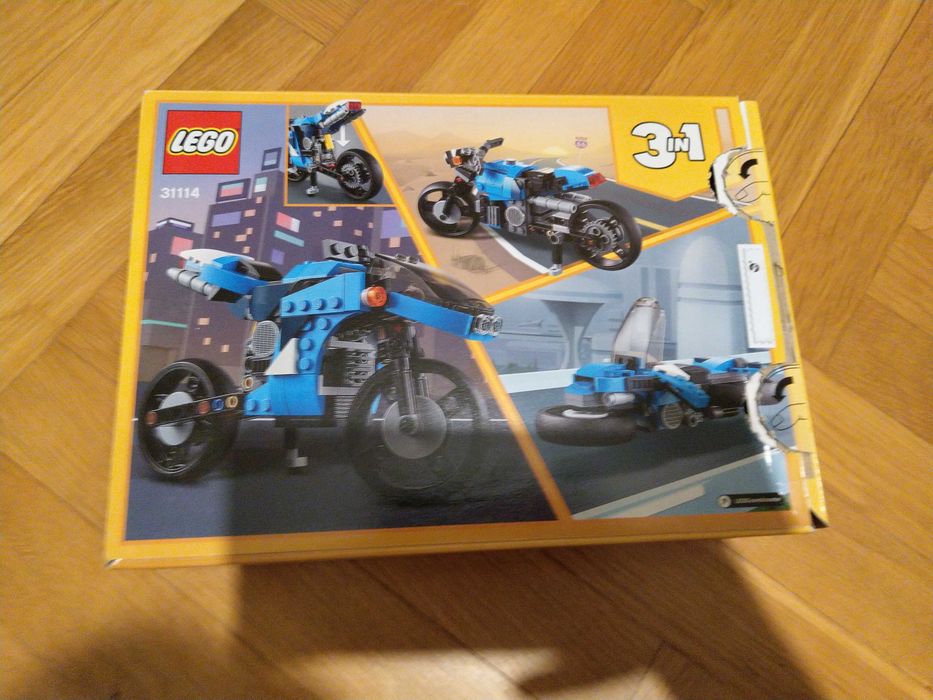 Lego creator супер мотоциклет 3 в 1