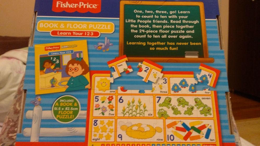Puzzle Learn your 1 2 3 fisher price