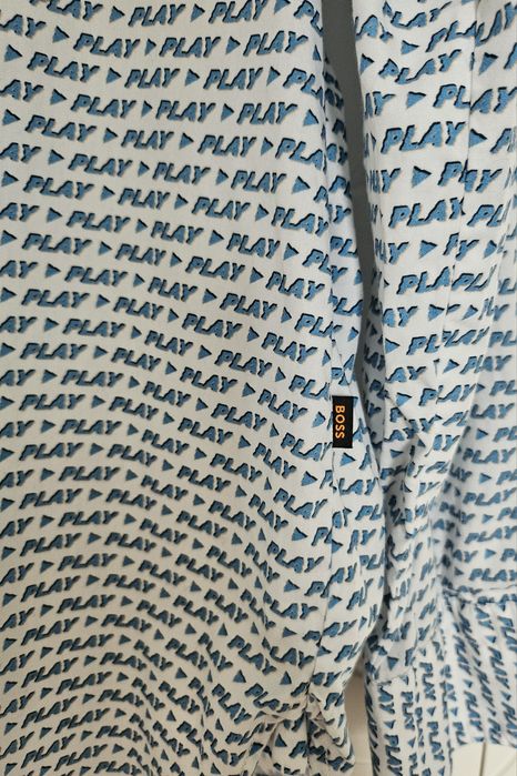 Риза в синьо "BOSS"