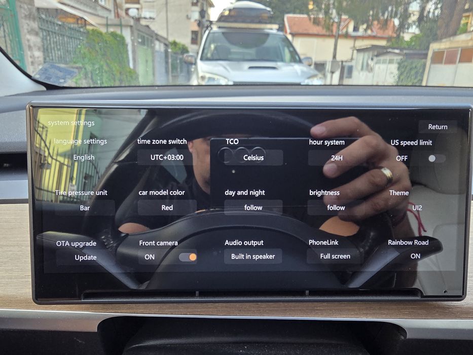 Tesla model 3 / Y dashboard / Екран за Тесла / HEAD UP ДИСПЛЕЙ