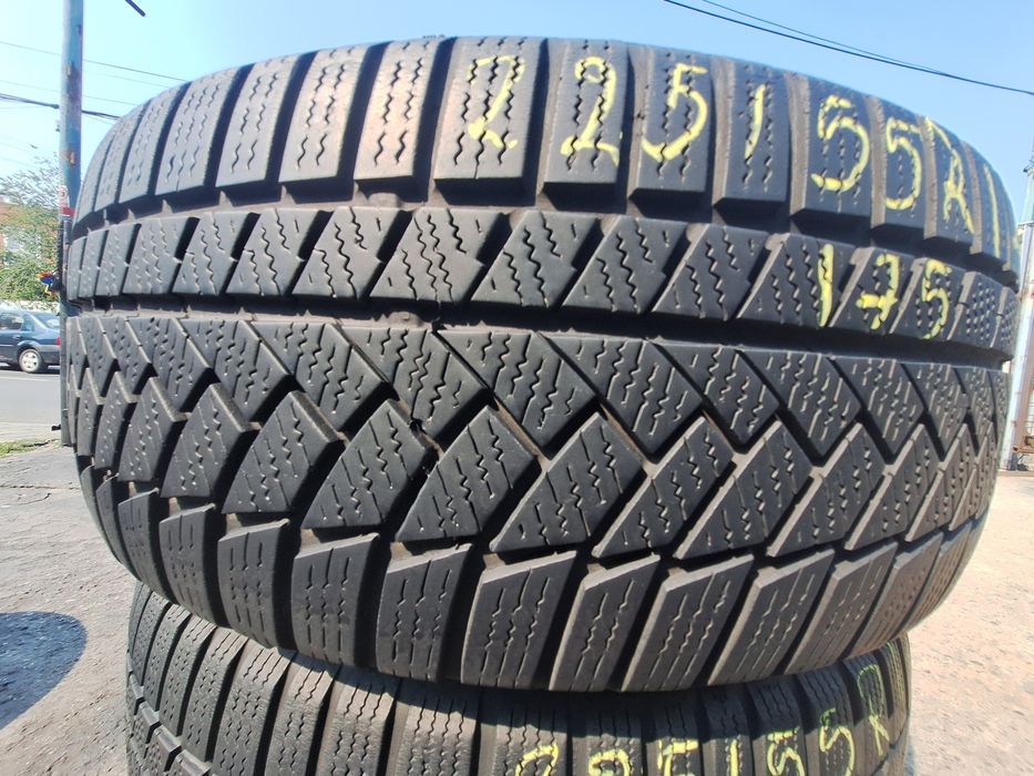 2 anvelope iarna 225/55r17 Continental ssr  rft runflat Montaj Gratuit