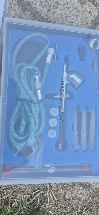 Set compresor aerograf cu 1 pistoal